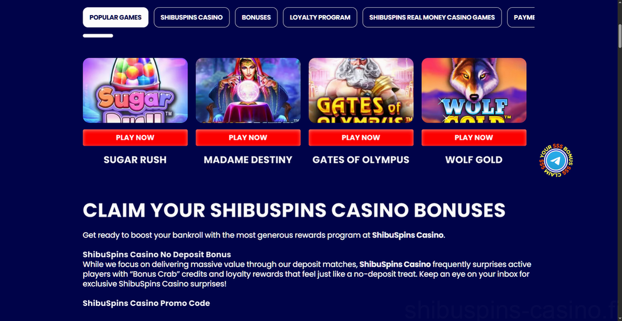 Shibuspins Casino Casino